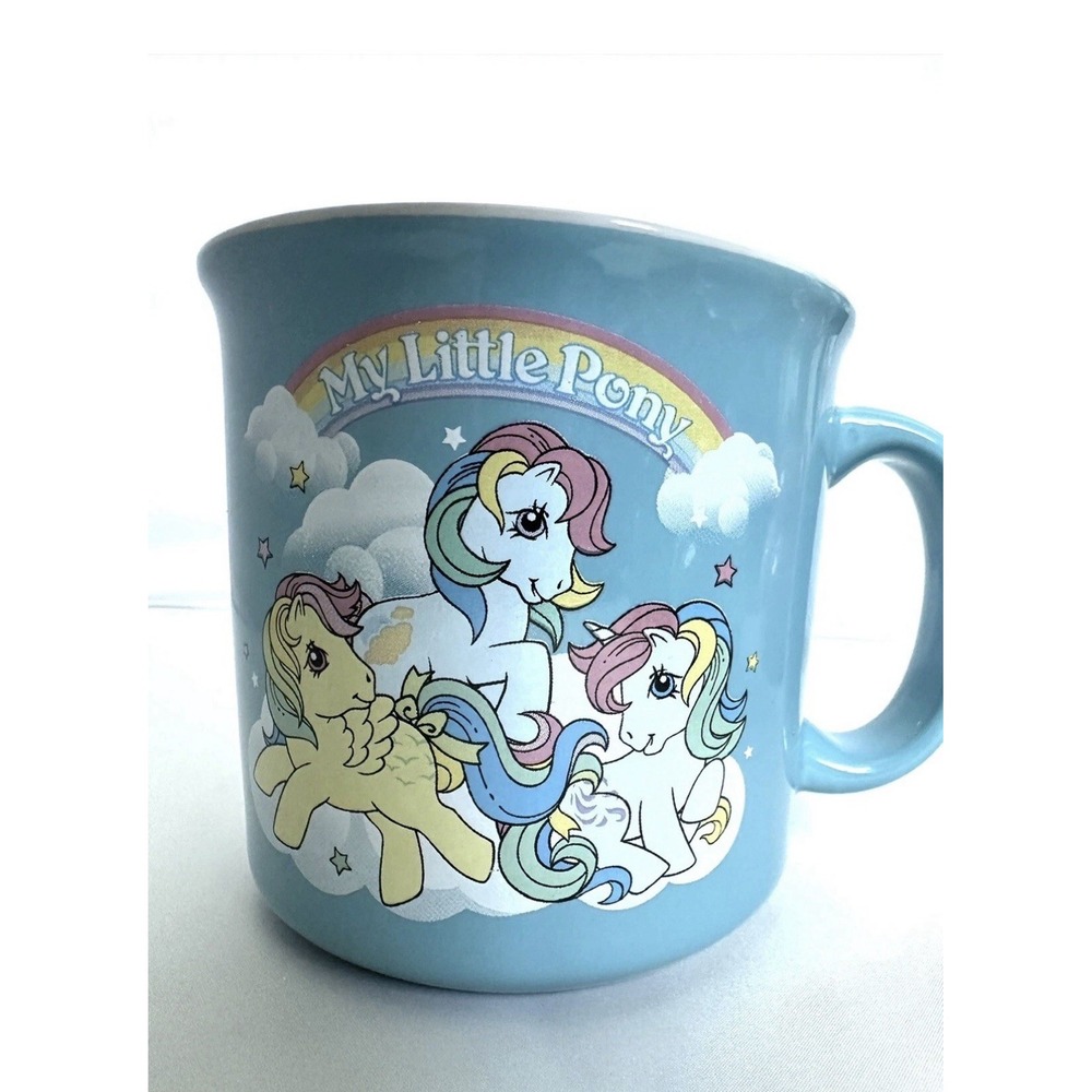 My Little Pony Vintage Style Adorable Coffee Mug Tea Cup New 20oz 2023 Blue